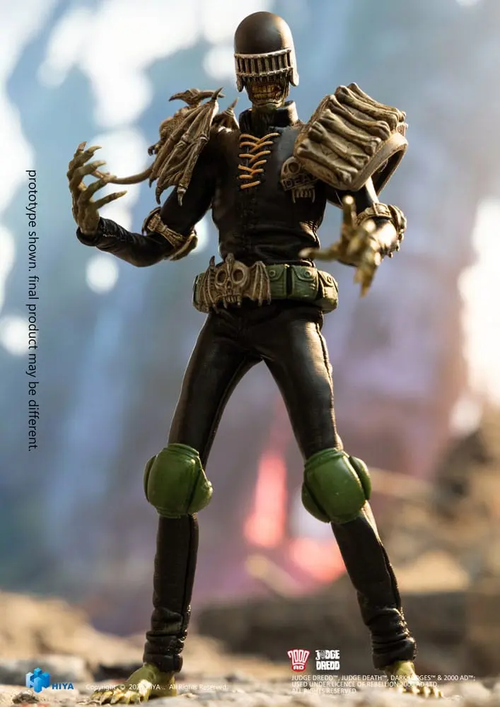 Judge Dredd Exquisite Super Series Actionfigur 1/12 Judge Death 16 cm Produktfoto