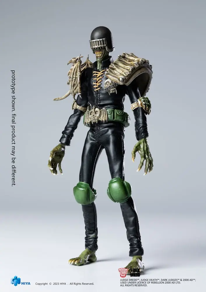 Judge Dredd Exquisite Super Series Actionfigur 1/12 Judge Death 16 cm Produktfoto