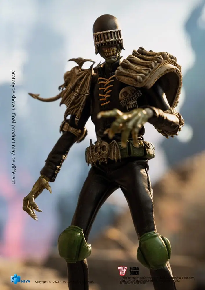 Judge Dredd Exquisite Super Series Actionfigur 1/12 Judge Death 16 cm Produktfoto
