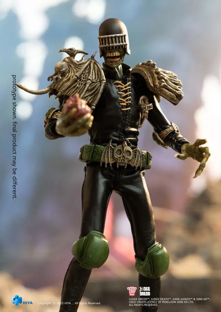 Judge Dredd Exquisite Super Series Actionfigur 1/12 Judge Death 16 cm Produktfoto