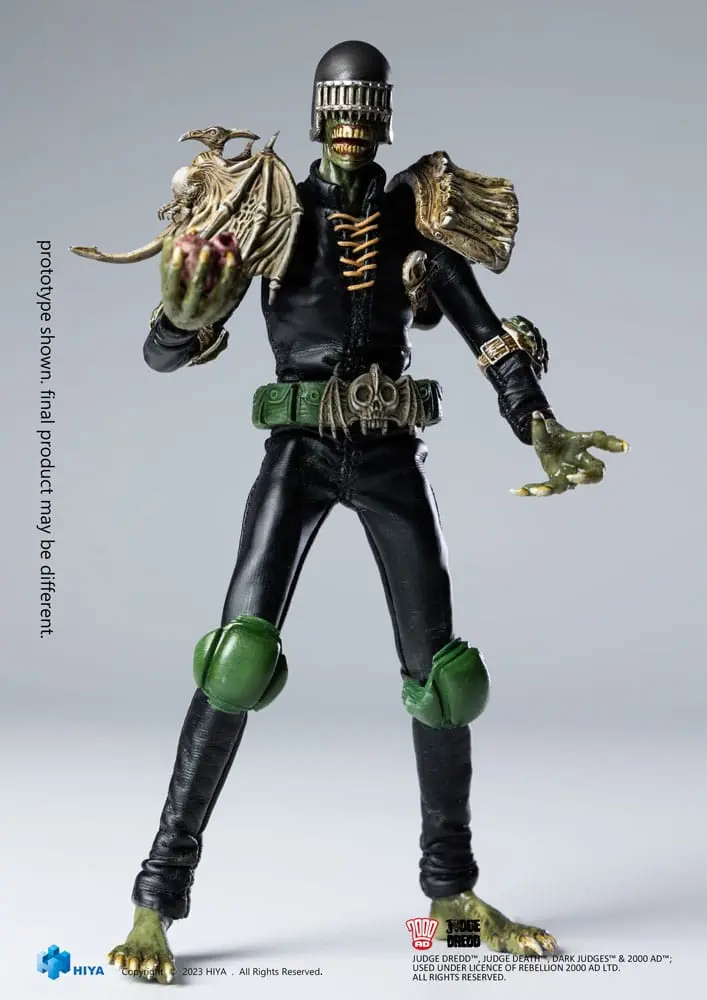 Judge Dredd Exquisite Super Series Actionfigur 1/12 Judge Death 16 cm Produktfoto