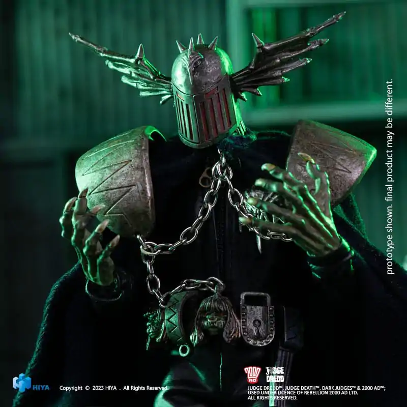 Judge Dredd Exquisite Super Series Actionfigur 1/12 Judge Fear 17 cm Produktfoto