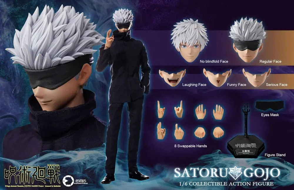 Jujutsu Kaisen Actionfigur 1/6 Satoru Gojo 30 cm Produktfoto
