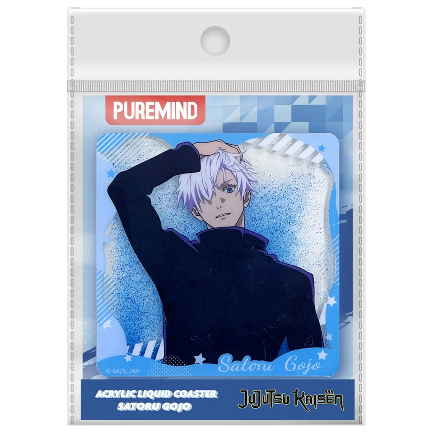 Jujutsu Kaisen Acryl Flüssiger Untersetzer Gojo Produktfoto