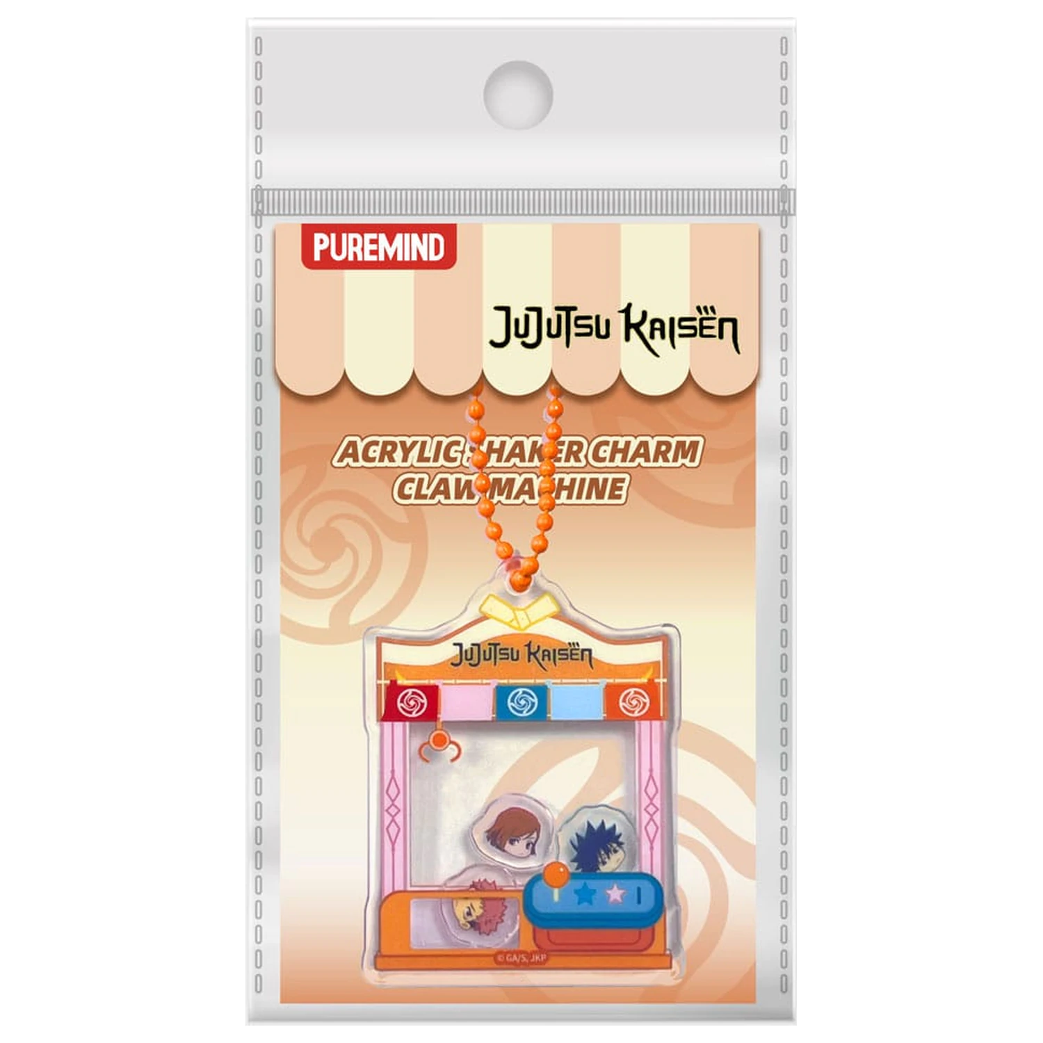 Jujutsu Kaisen Acryl-Schlüsselanhänger Greifautomat Produktfoto