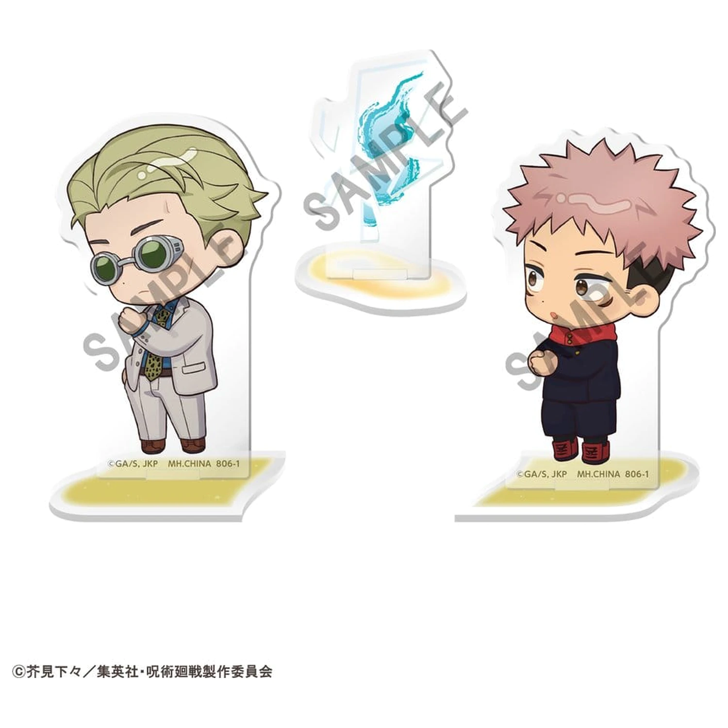 Jujutsu Kaisen Buddycolle Acryl-Ständer 5th Anniversary D Kento Nanami & Yuji Itadori 10 cm Produktfoto