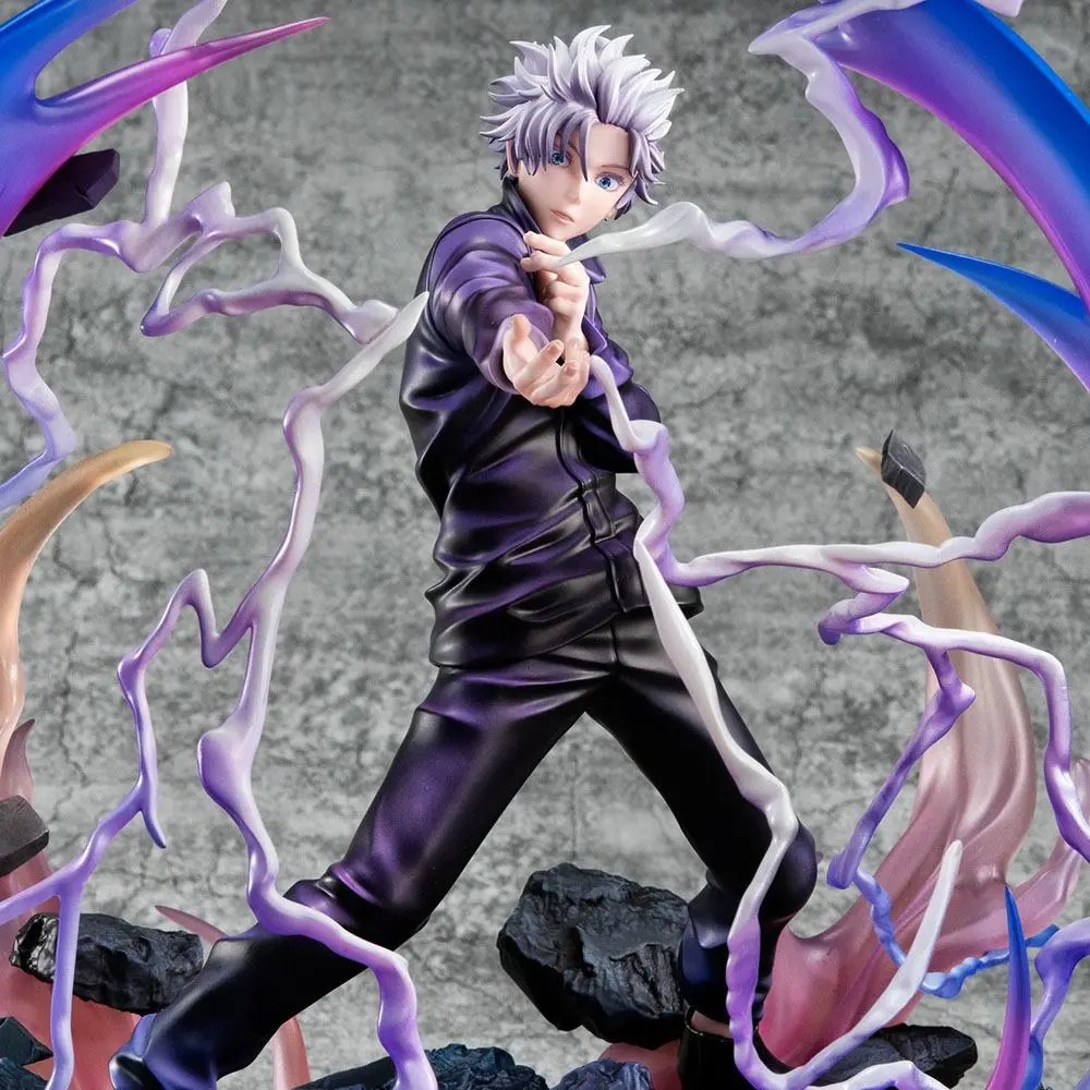 Jujutsu Kaisen DX PVC Statue Satoru Gojo Kyoshiki Murasaki Ver. 26 cm Produktfoto