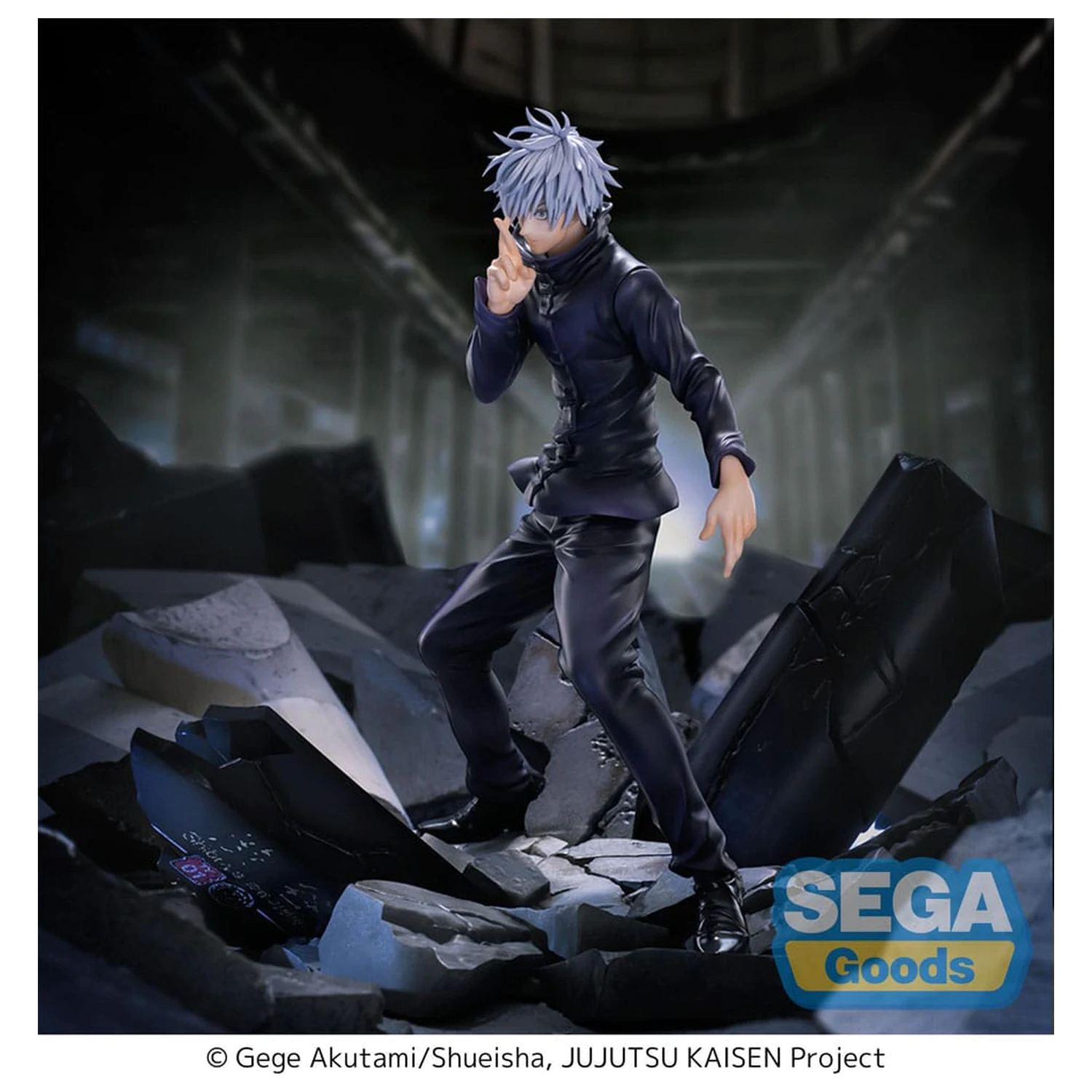 Jujutsu Kaisen Figurizm Luminasta PVC Statue Shibuya Incident Satoru Gojo Unlimited Void 21 cm Produktfoto