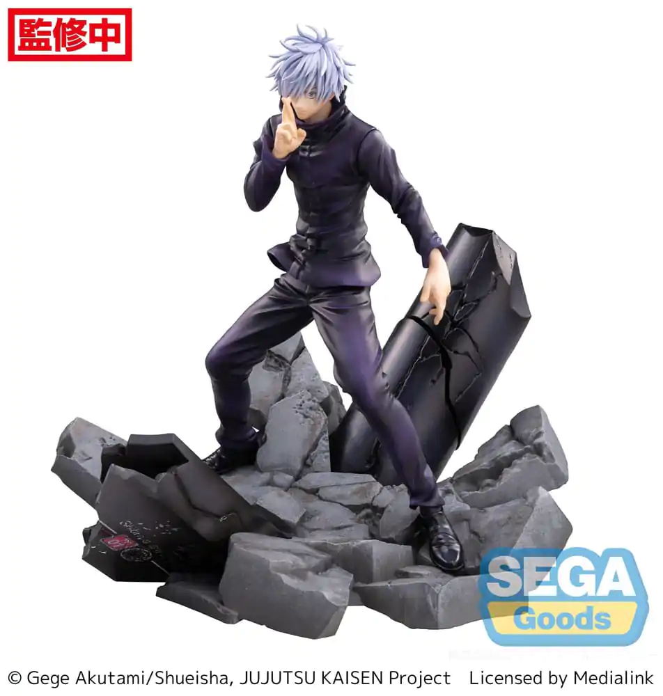 Jujutsu Kaisen Figurizm Luminasta  PVC Statue Shibuya Incident Satoru Gojo Unlimited Void 21 cm Produktfoto