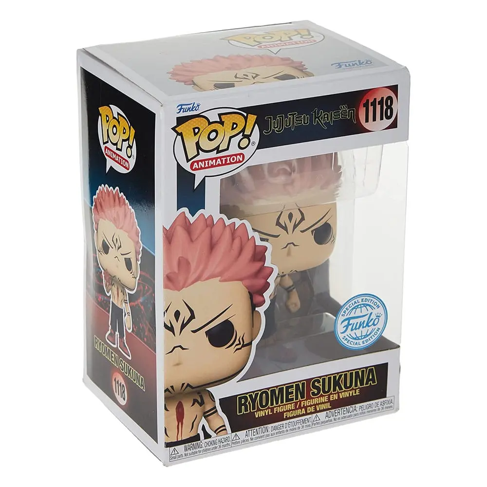 Jujutsu Kaisen POP & Buddy! Animation Vinyl Figur Sukuna w/Heart 9 cm termékfotó