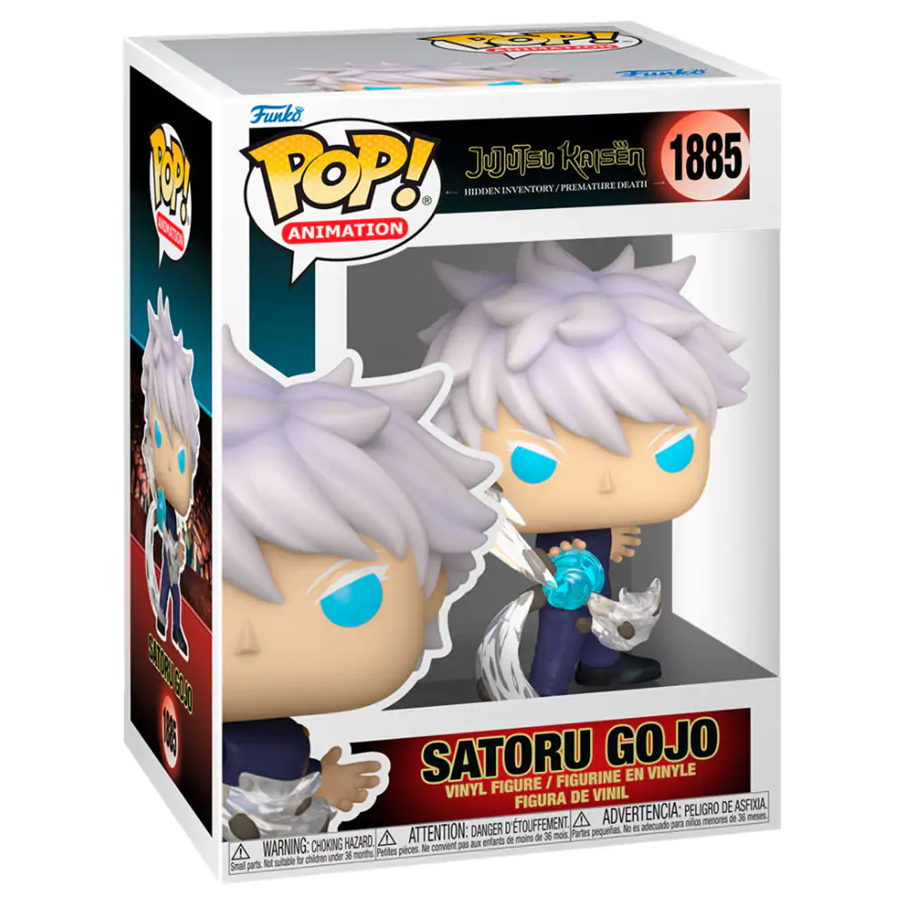 Jujutsu Kaisen Funko POP! Animation Vinylfiguren Gojo (Hidden Inv) 9 cm Produktfoto