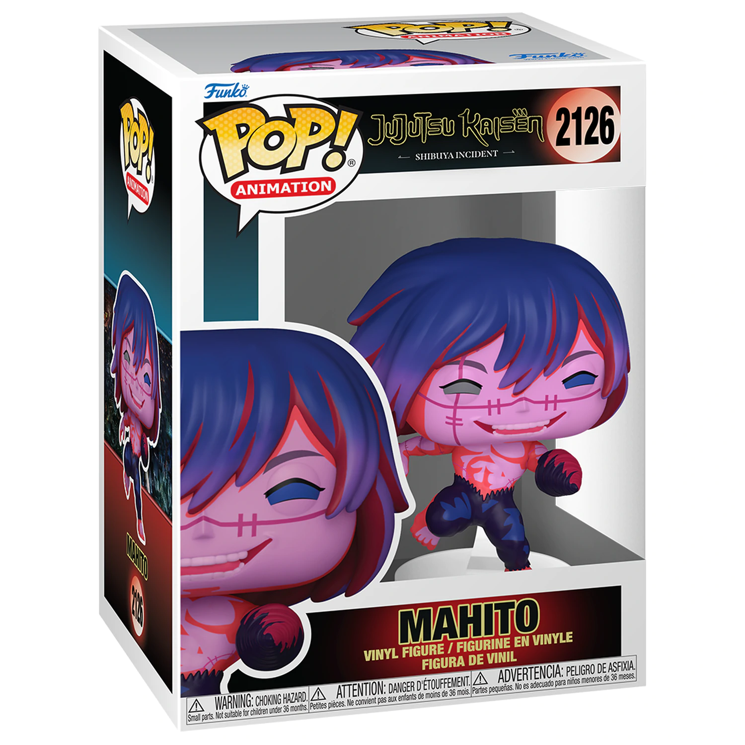 Jujutsu Kaisen Funko POP! Animation Vinyl Figur Mahito 9 cm Produktfoto