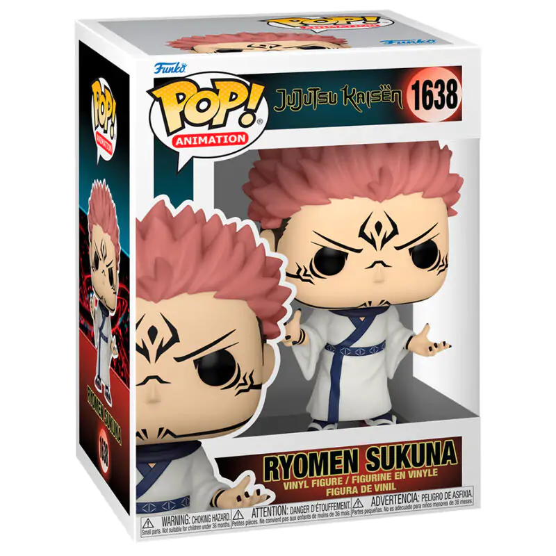 Jujutsu Kaisen Funko POP! Animation Vinyl Figuren Sukuna 9 cm termékfotó