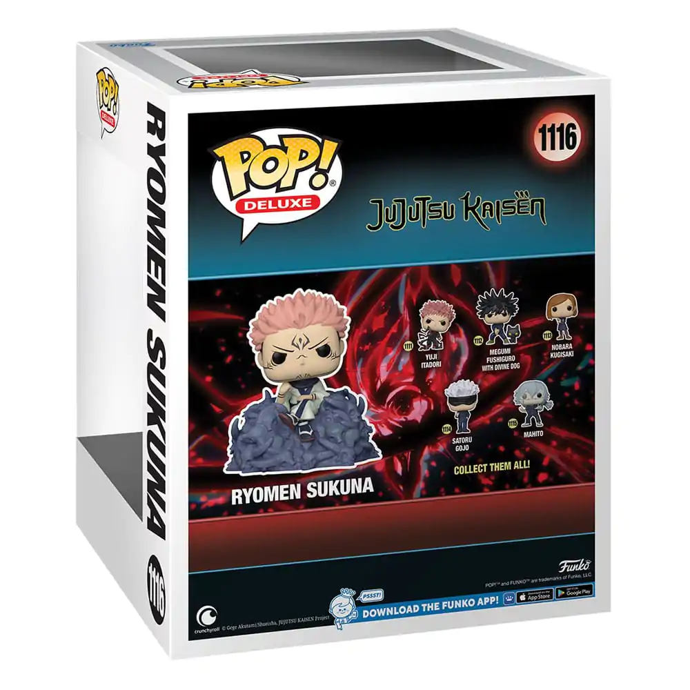 Jujutsu Kaisen POP! Deluxe Vinyl Figur Sukuna (GW) 9 cm Produktfoto