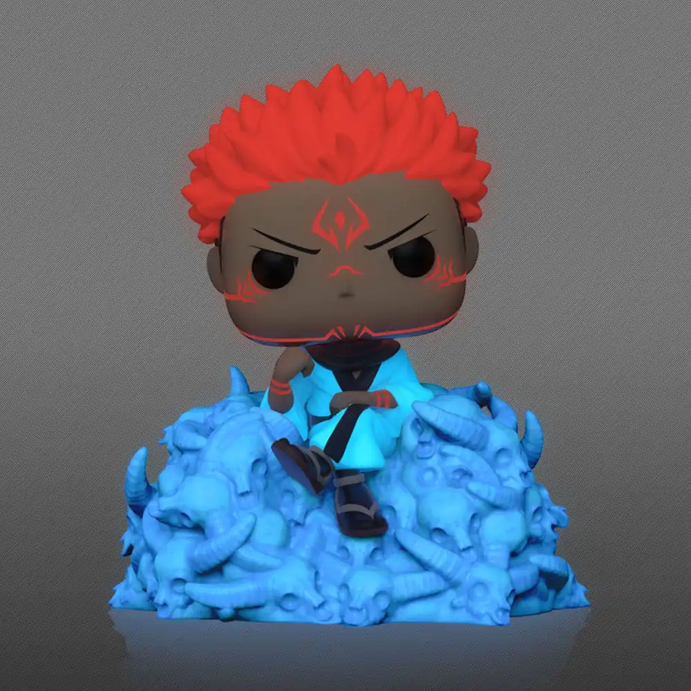 Jujutsu Kaisen POP! Deluxe Vinyl Figur Sukuna (GW) 9 cm Produktfoto