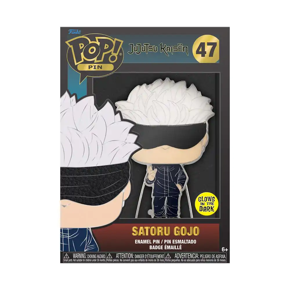 Jujutsu Kaisen POP! Pin Ansteck-Pin Satoru Gojo 10 cm Produktfoto