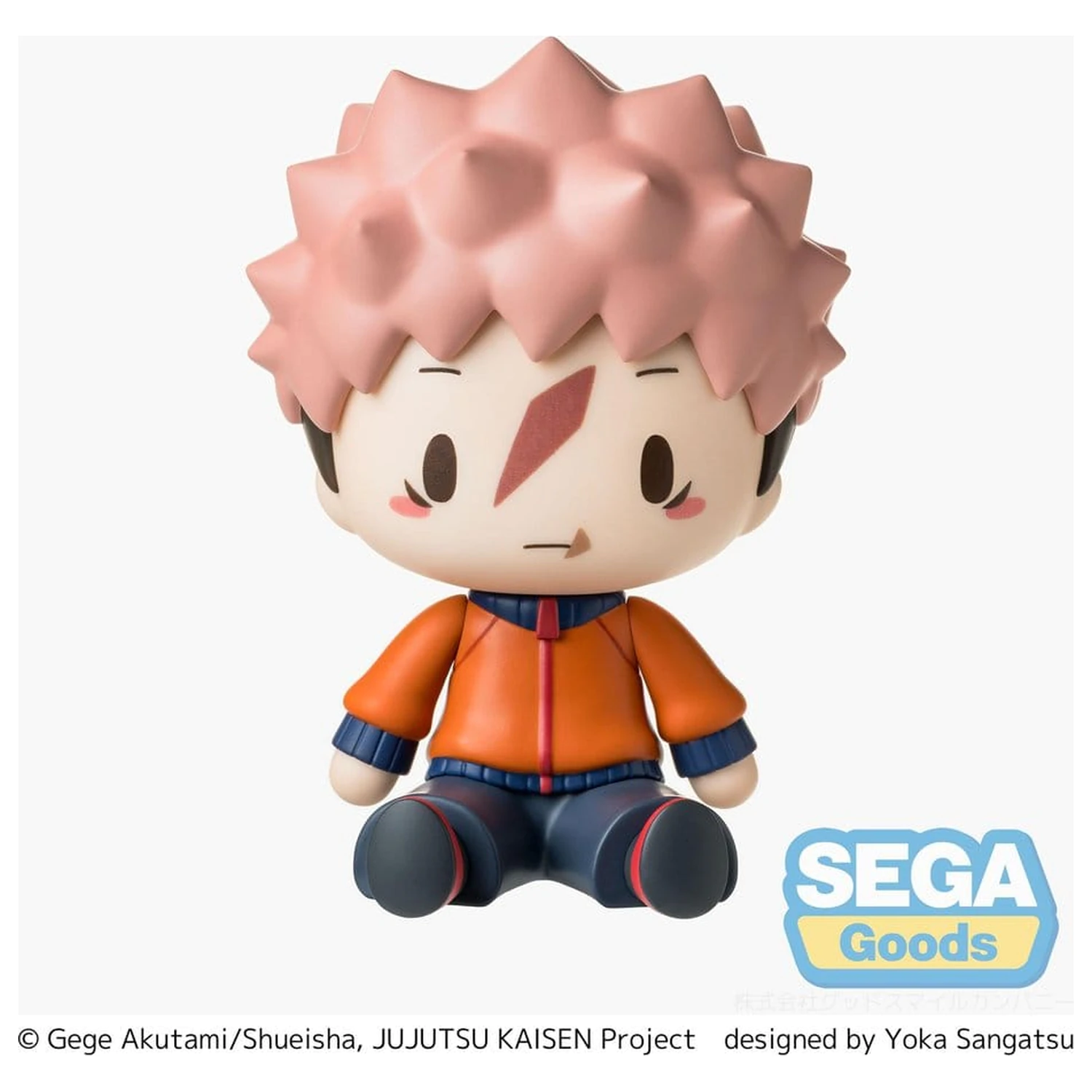 Jujutsu Kaisen Fuwa Petit Mini Figur Yuji Itadori 8 cm Produktfoto