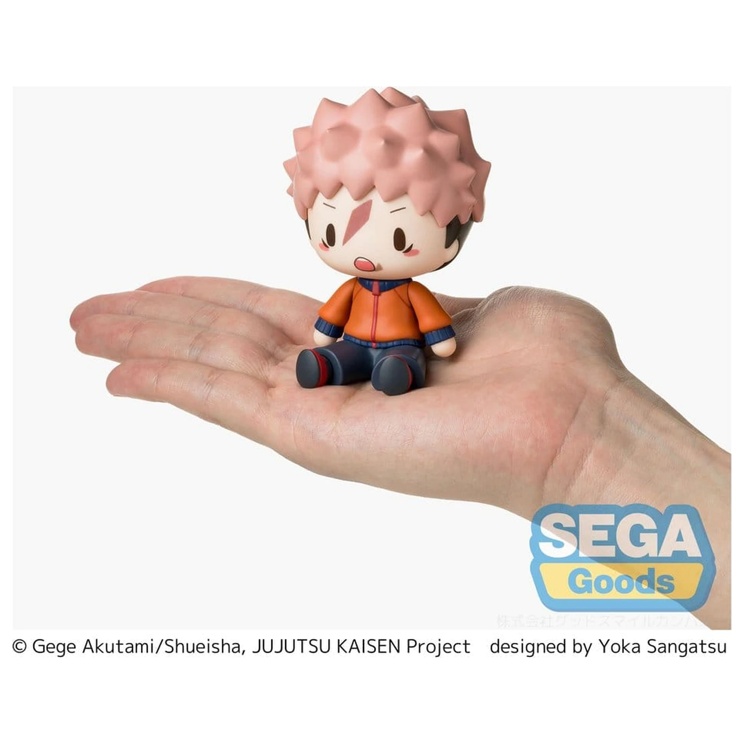 Jujutsu Kaisen Fuwa Petit Mini Figur Yuji Itadori 8 cm Produktfoto