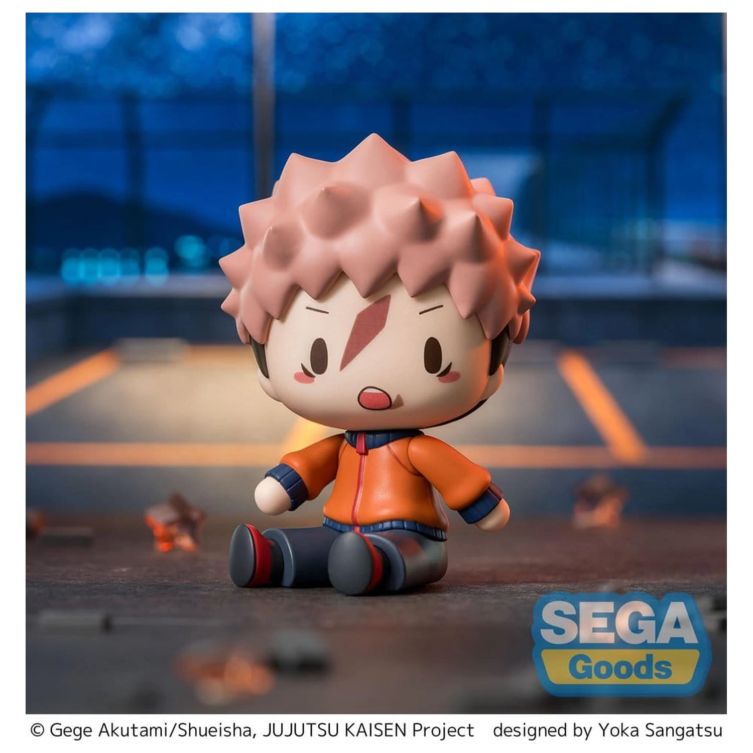 Jujutsu Kaisen Fuwa Petit Mini Figur Yuji Itadori 8 cm Produktfoto
