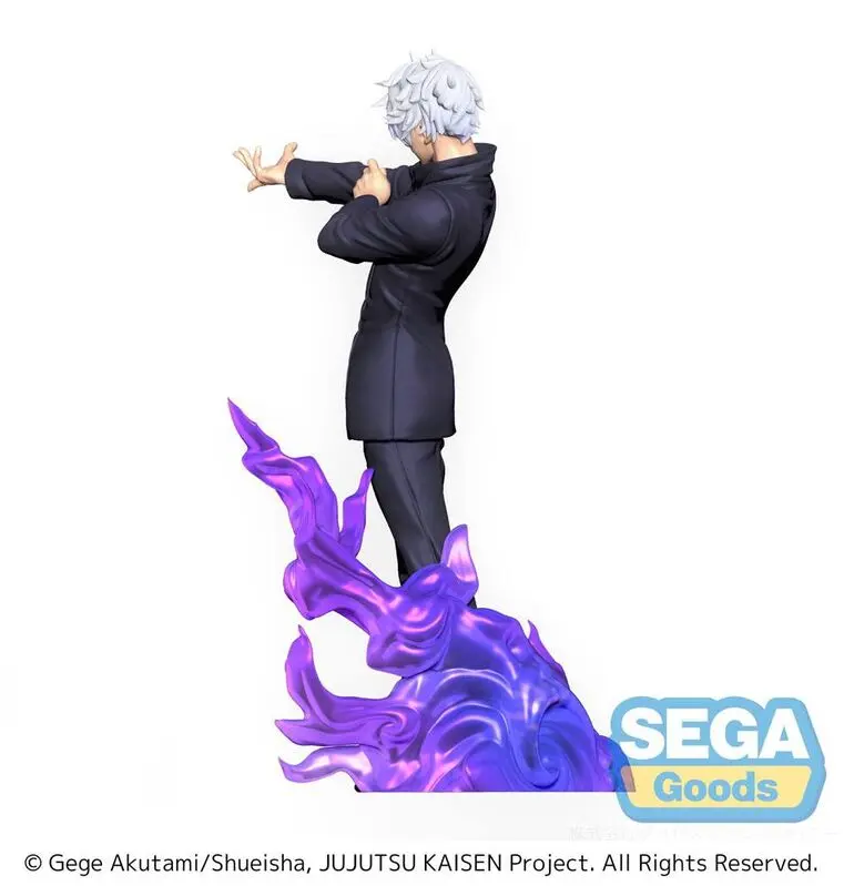 Jujutsu Kaisen SPM PVC Statue Satoru Gojo Kyoshiki Murasaki 22 cm Produktfoto