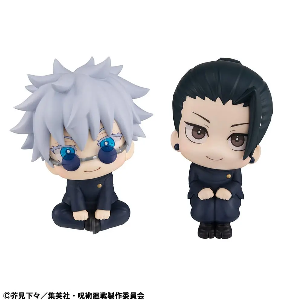 Jujutsu Kaisen Look Up PVC Statue Suguru Geto &amp; Gojo Satoru Kosen Ver. 11 cm Produktfoto