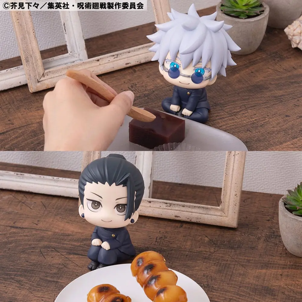 Jujutsu Kaisen Look Up PVC Statue Suguru Geto &amp; Gojo Satoru Kosen Ver. 11 cm Produktfoto