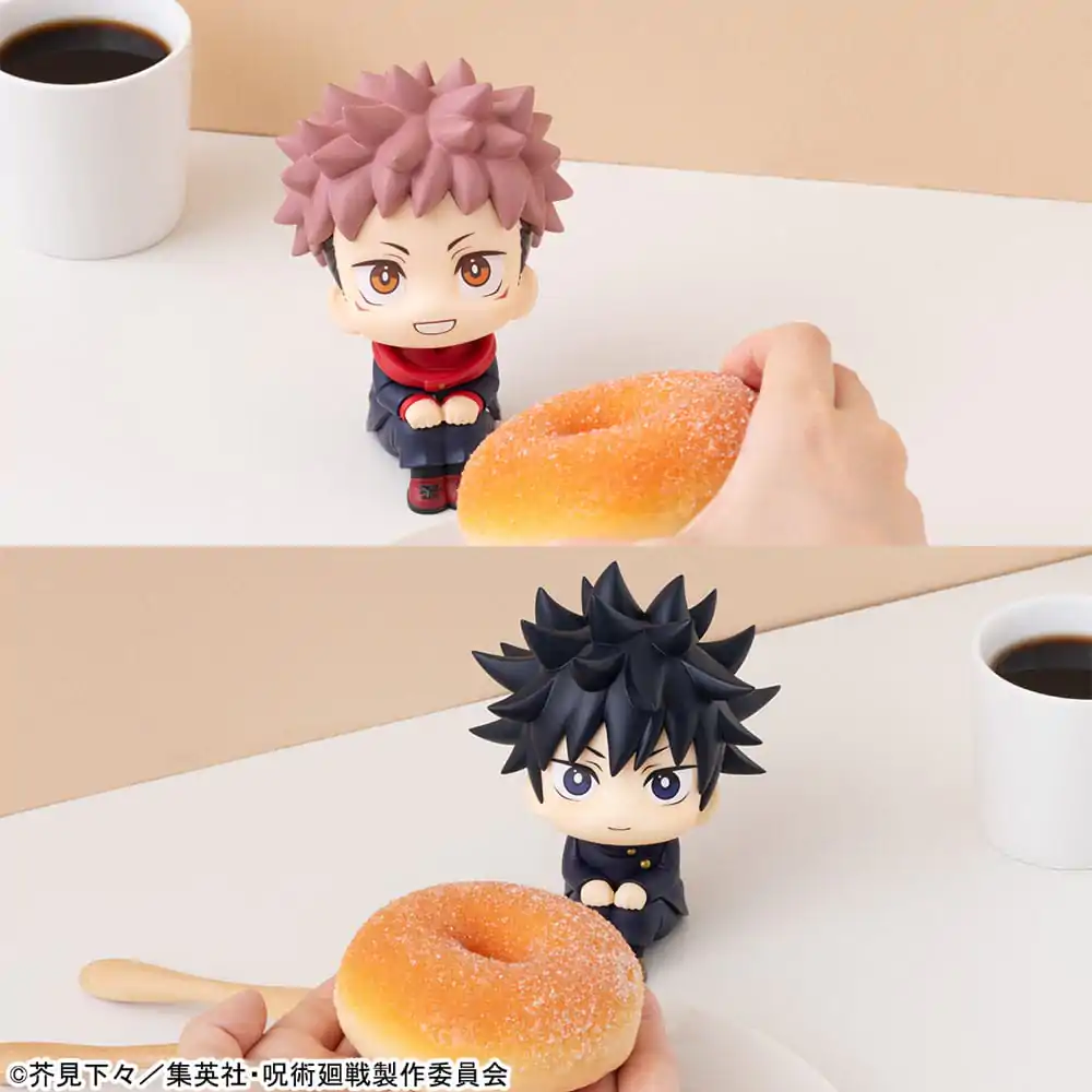 Jujutsu Kaisen Look Up PVC Statue Yuji Itadori Laugh Ver. &amp; Megumi Fushiguro Smile Ver. 11 cm (with gift) Produktfoto