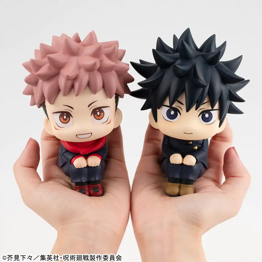 Jujutsu Kaisen Look Up PVC Statue Yuji Itadori Laugh Ver. &amp; Megumi Fushiguro Smile Ver. 11 cm (with gift) Produktfoto