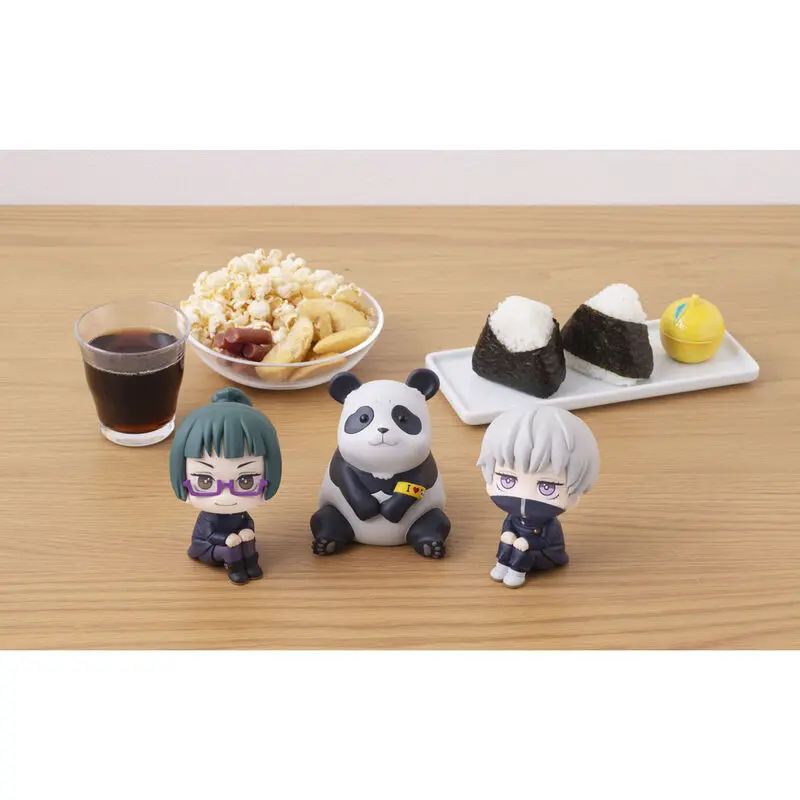 Jujutsu Kaisen Look Up PVC Statuen Maki & Toge & Panda Limited Ver. 11 cm termékfotó