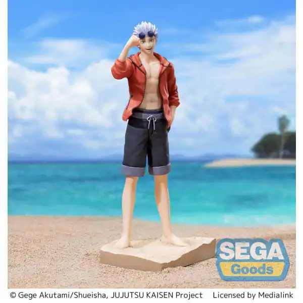 Jujutsu Kaisen Luminasta PVC Statue Kaigyoku/Gyokusetsu Satoru Gojo Mensore!!! 21 cm Produktfoto