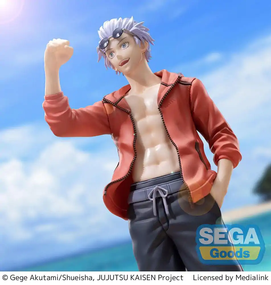 Jujutsu Kaisen Luminasta PVC Statue Kaigyoku/Gyokusetsu Satoru Gojo Mensore!!! 21 cm Produktfoto
