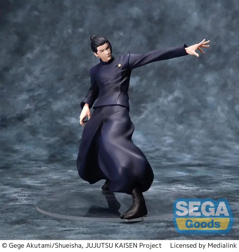 Jujutsu Kaisen Luminasta PVC Statue Kaigyoku/Gyokusetsu "Suguru Geto" Strong Duo 17 cm Produktfoto