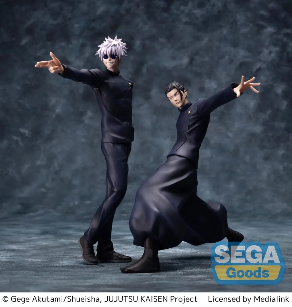 Jujutsu Kaisen Luminasta PVC Statue Kaigyoku/GyokuSetsu &quot;Suguru Geto&quot; Strong Duo 17 cm Produktfoto