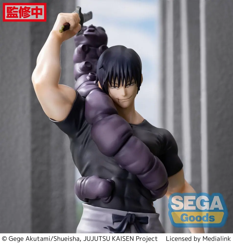 Jujutsu Kaisen Luminasta PVC Statue Kaigyoku/GyokuSetsu &quot;Toji Fushiguro&quot; Ready For Battle 21 cm Produktfoto