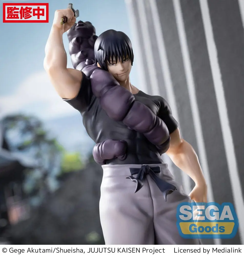 Jujutsu Kaisen Luminasta PVC Statue Kaigyoku/GyokuSetsu &quot;Toji Fushiguro&quot; Ready For Battle 21 cm Produktfoto