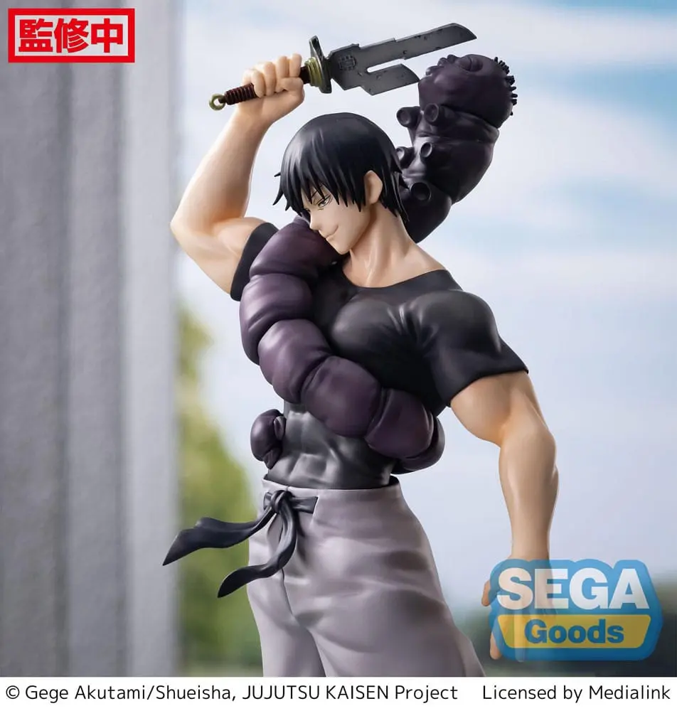 Jujutsu Kaisen Luminasta PVC Statue Kaigyoku/GyokuSetsu &quot;Toji Fushiguro&quot; Ready For Battle 21 cm Produktfoto