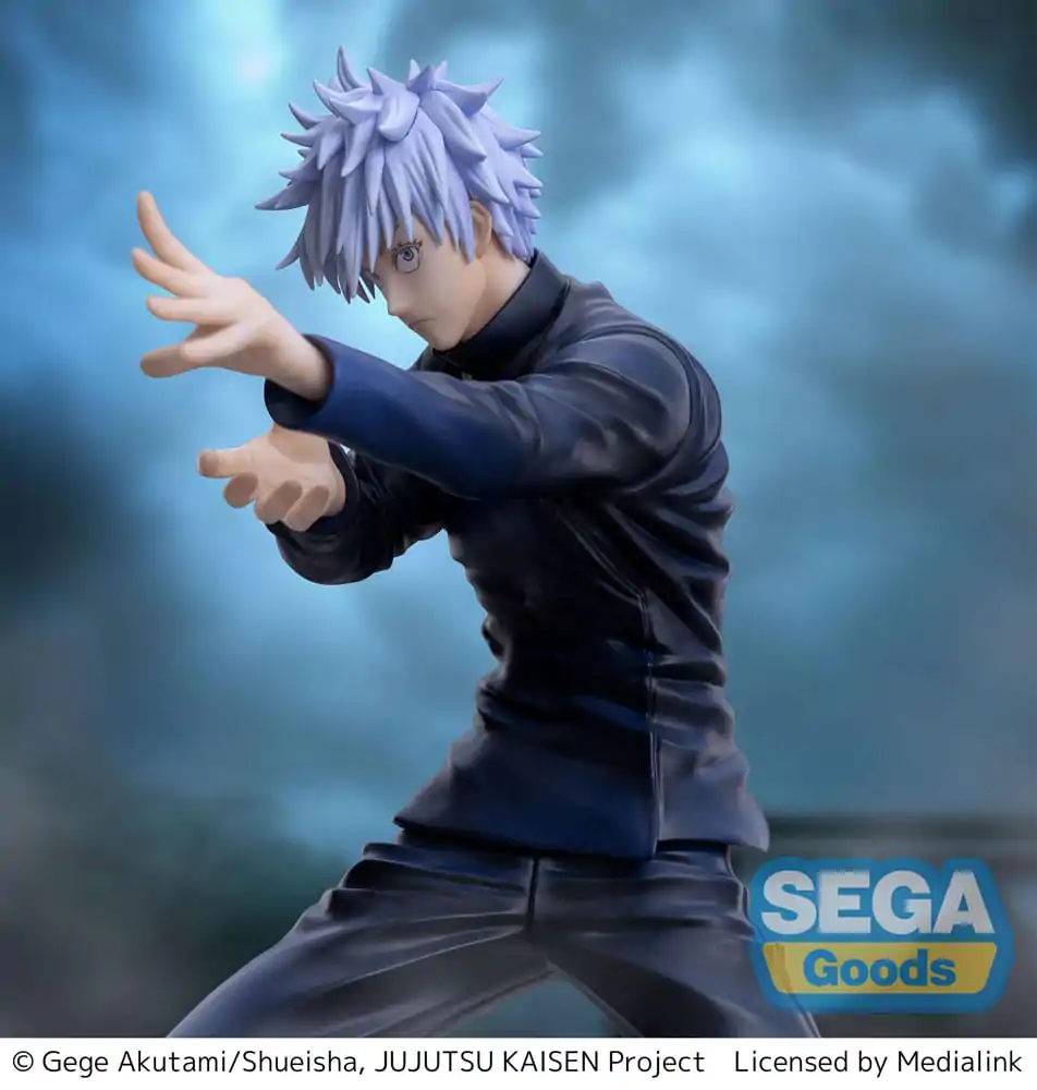 Jujutsu Kaisen Luminasta PVC Statue Satoru Gojo Cursed Technique Lapse - Maximum Cursed Energy Output: Blue 19 cm Produktfoto