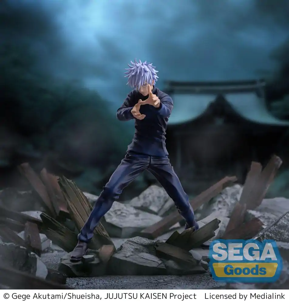 Jujutsu Kaisen Luminasta PVC Statue Satoru Gojo Cursed Technique Lapse - Maximum Cursed Energy Output: Blue 19 cm Produktfoto