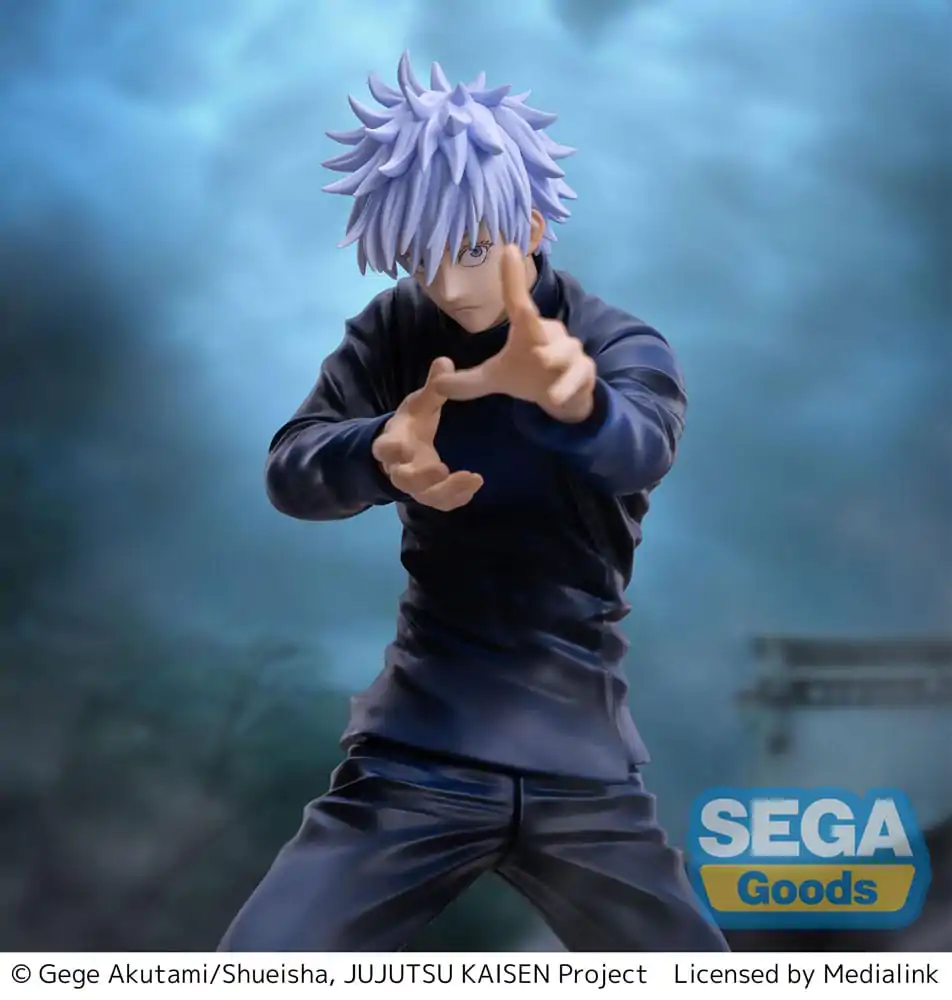 Jujutsu Kaisen Luminasta PVC Statue Satoru Gojo Cursed Technique Lapse - Maximum Cursed Energy Output: Blue 19 cm Produktfoto