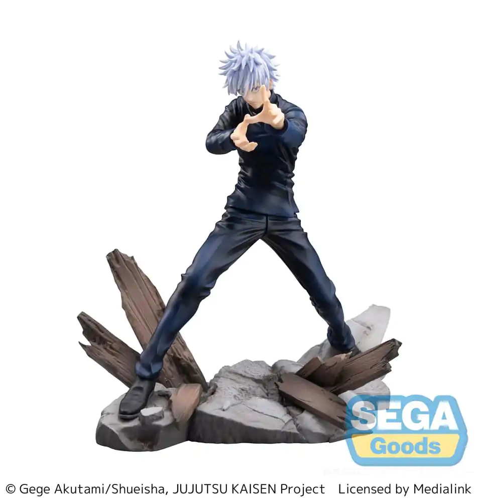 Jujutsu Kaisen Luminasta PVC Statue Satoru Gojo Cursed Technique Lapse - Maximum Cursed Energy Output: Blue 19 cm Produktfoto