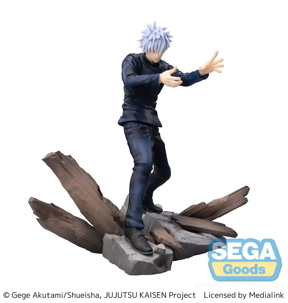 Jujutsu Kaisen Luminasta PVC Statue Satoru Gojo Cursed Technique Lapse - Maximum Cursed Energy Output: Blue 19 cm Produktfoto