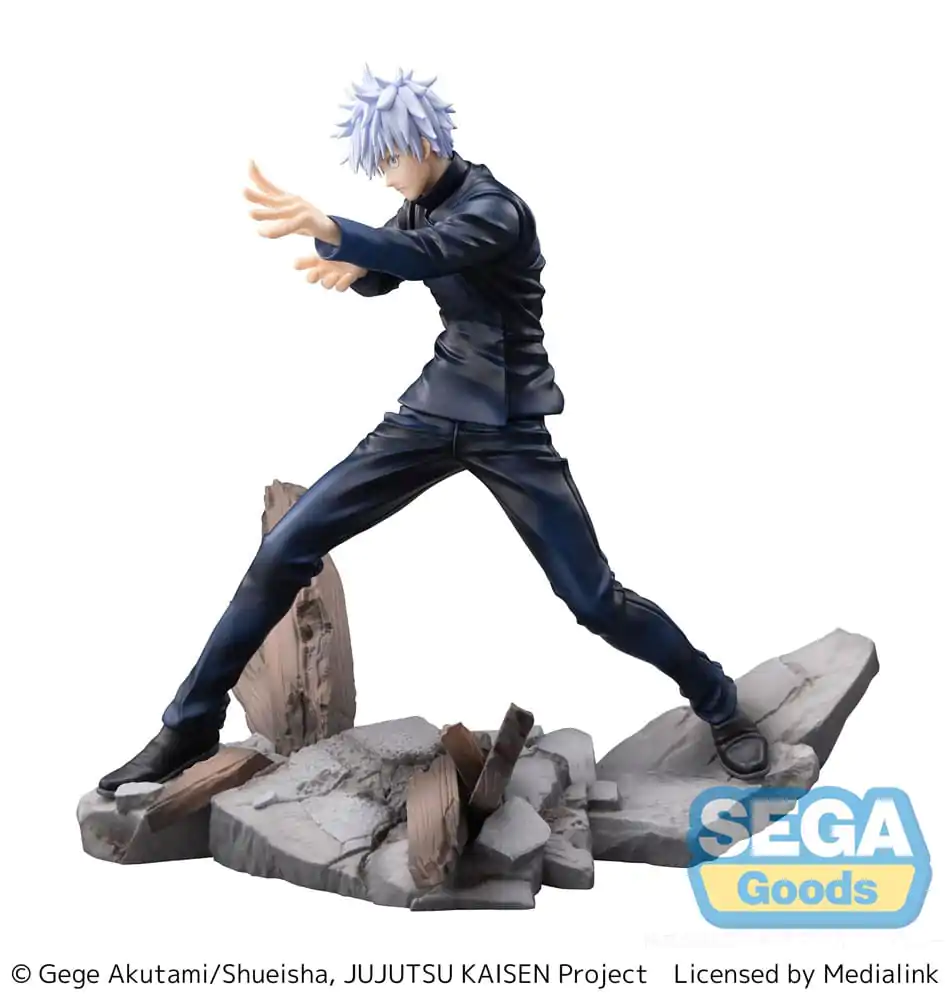 Jujutsu Kaisen Luminasta PVC Statue Satoru Gojo Cursed Technique Lapse - Maximum Cursed Energy Output: Blue 19 cm Produktfoto