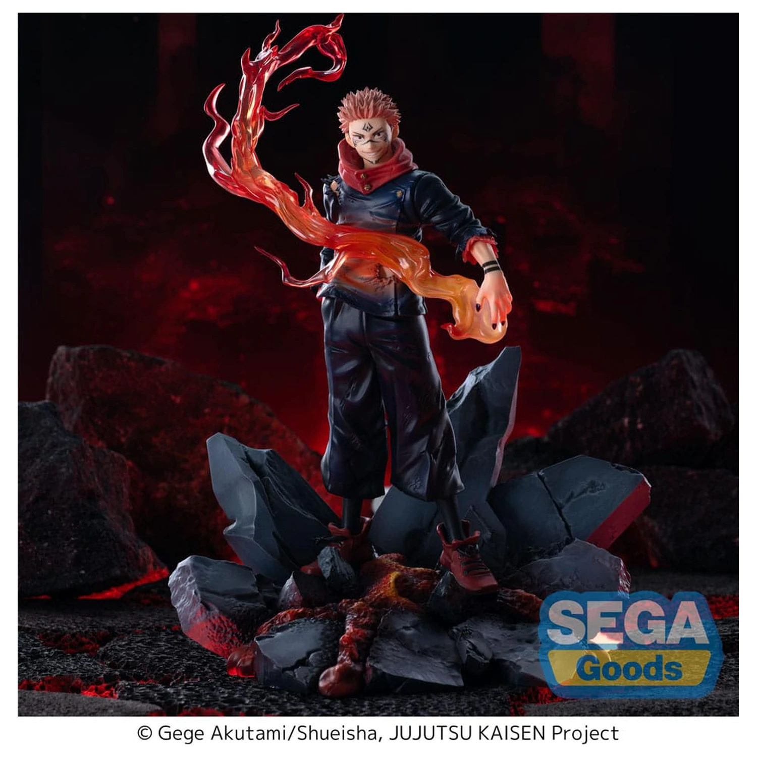 Jujutsu Kaisen Luminasta PVC Statue Sukuna Fuga 23 cm Produktfoto