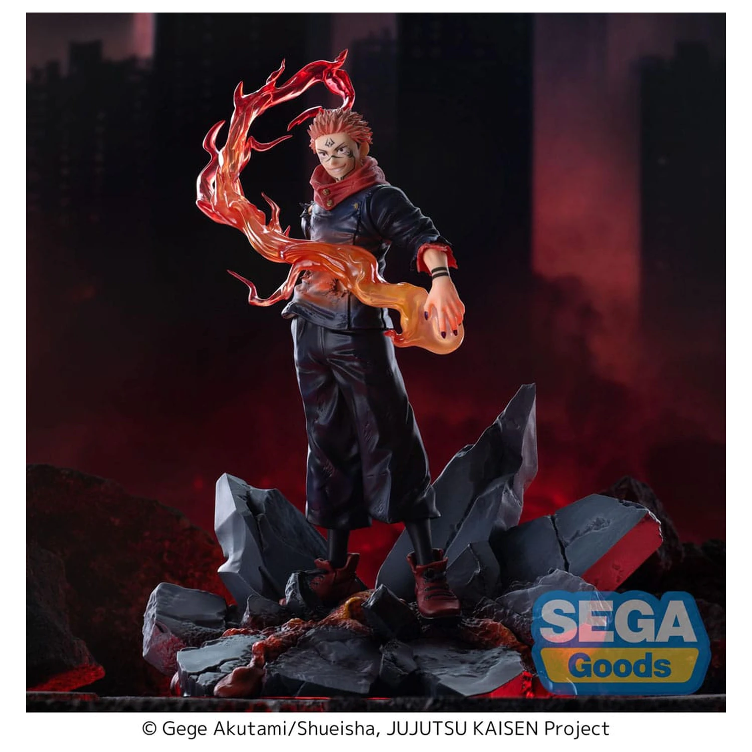 Jujutsu Kaisen Luminasta PVC Statue Sukuna Fuga 23 cm Produktfoto