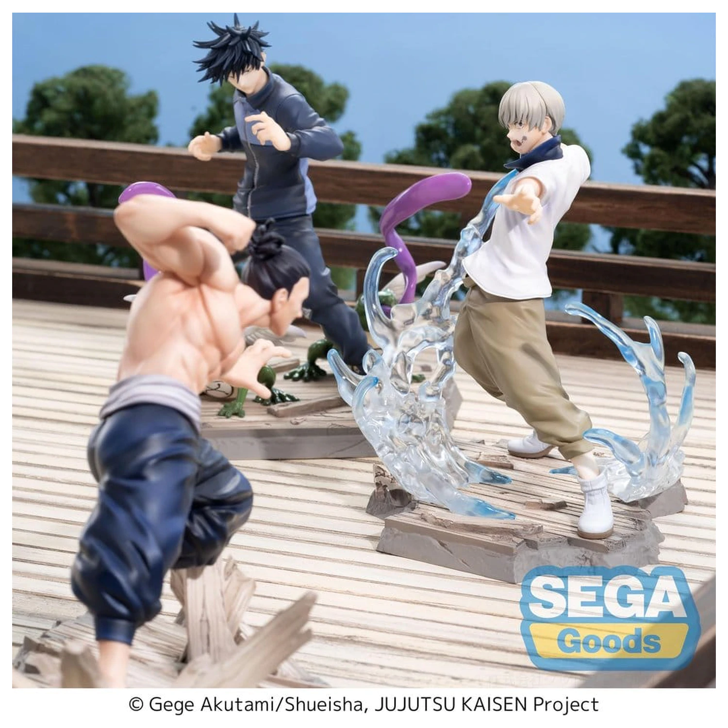 Jujutsu Kaisen Luminasta PVC Figur Toge Inumaki Brush-up Ver. 16 cm Produktfoto