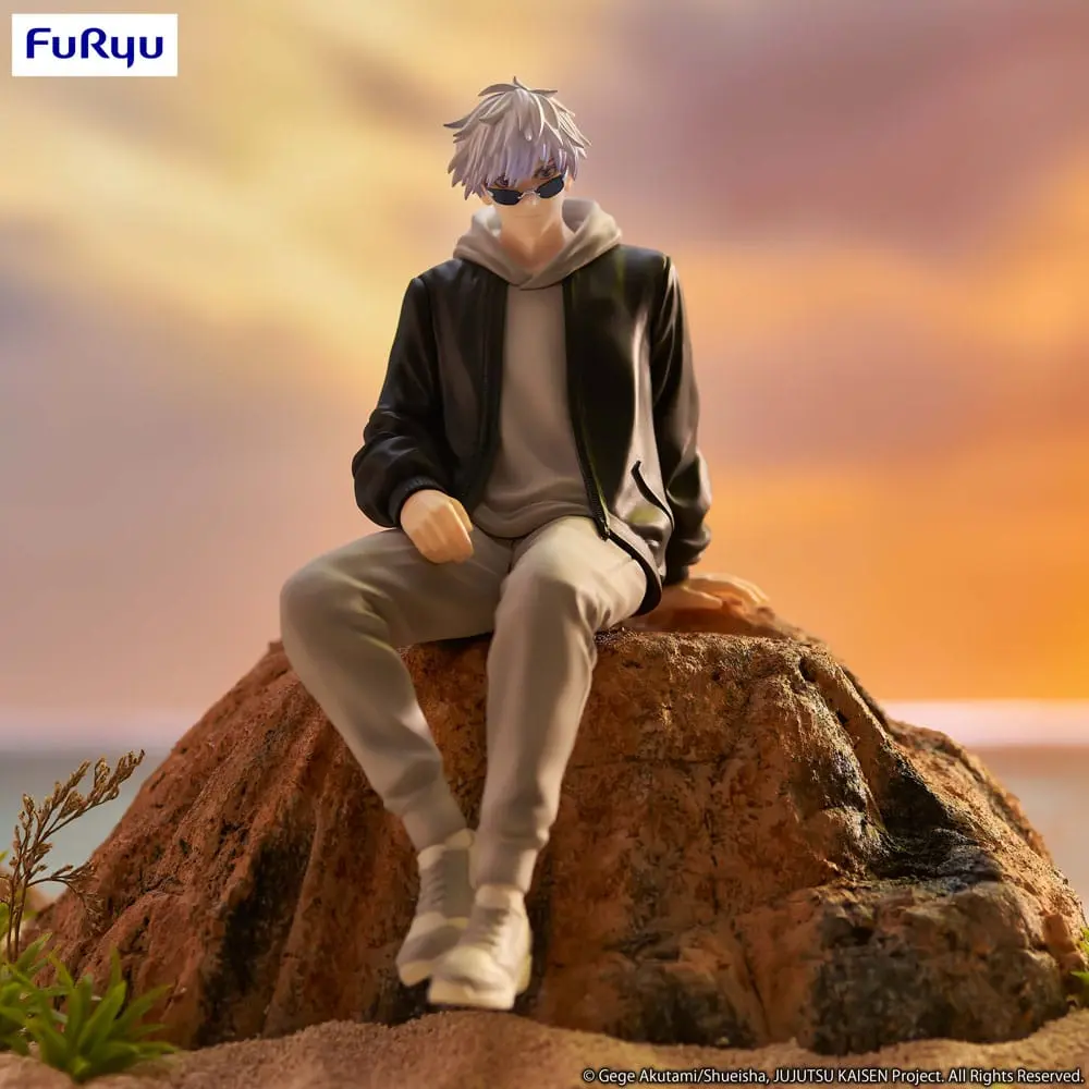 Jujutsu Kaisen Noodle Stopper PVC Statue Satoru Gojo Ending 2 Costume Ver. 15 cm Produktfoto