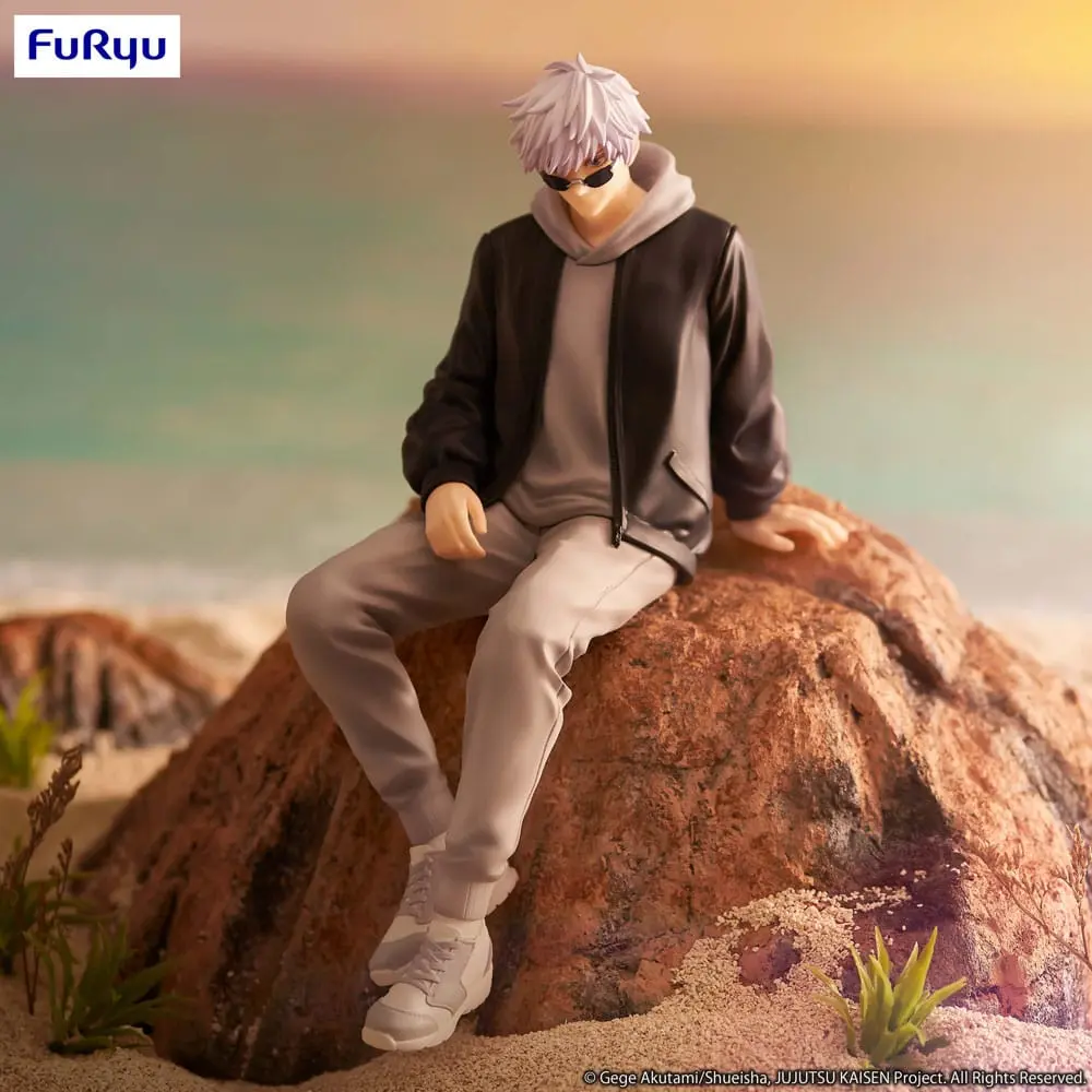 Jujutsu Kaisen Noodle Stopper PVC Statue Satoru Gojo Ending 2 Costume Ver. 15 cm Produktfoto