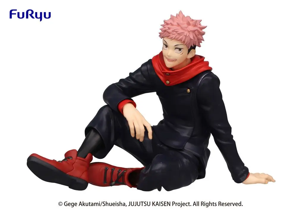 Jujutsu Kaisen Noodle Stopper PVC Statue Yuji Itadori 8 cm Produktfoto