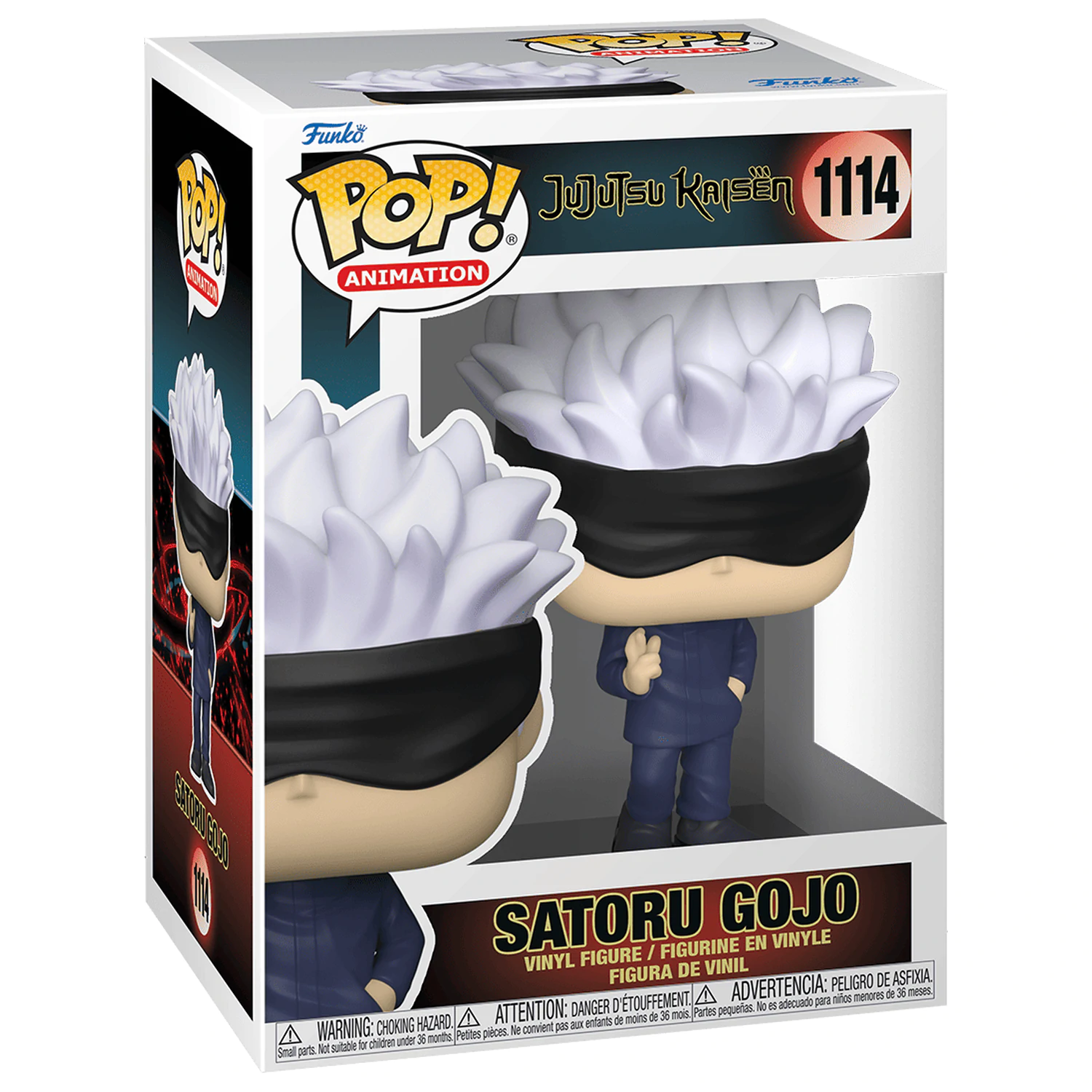 Jujutsu Kaisen POP! Animation Vinyl Figur Gojo 9 cm Produktfoto
