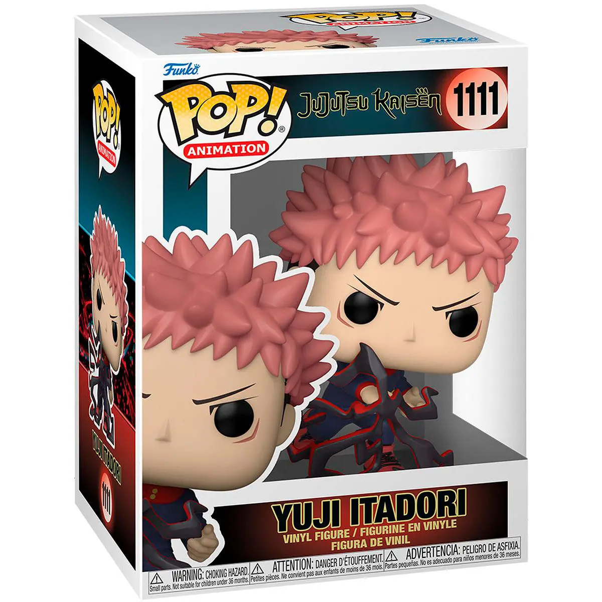 Jujutsu Kaisen POP! Animation Vinyl Figur Itadori 9 cm termékfotó